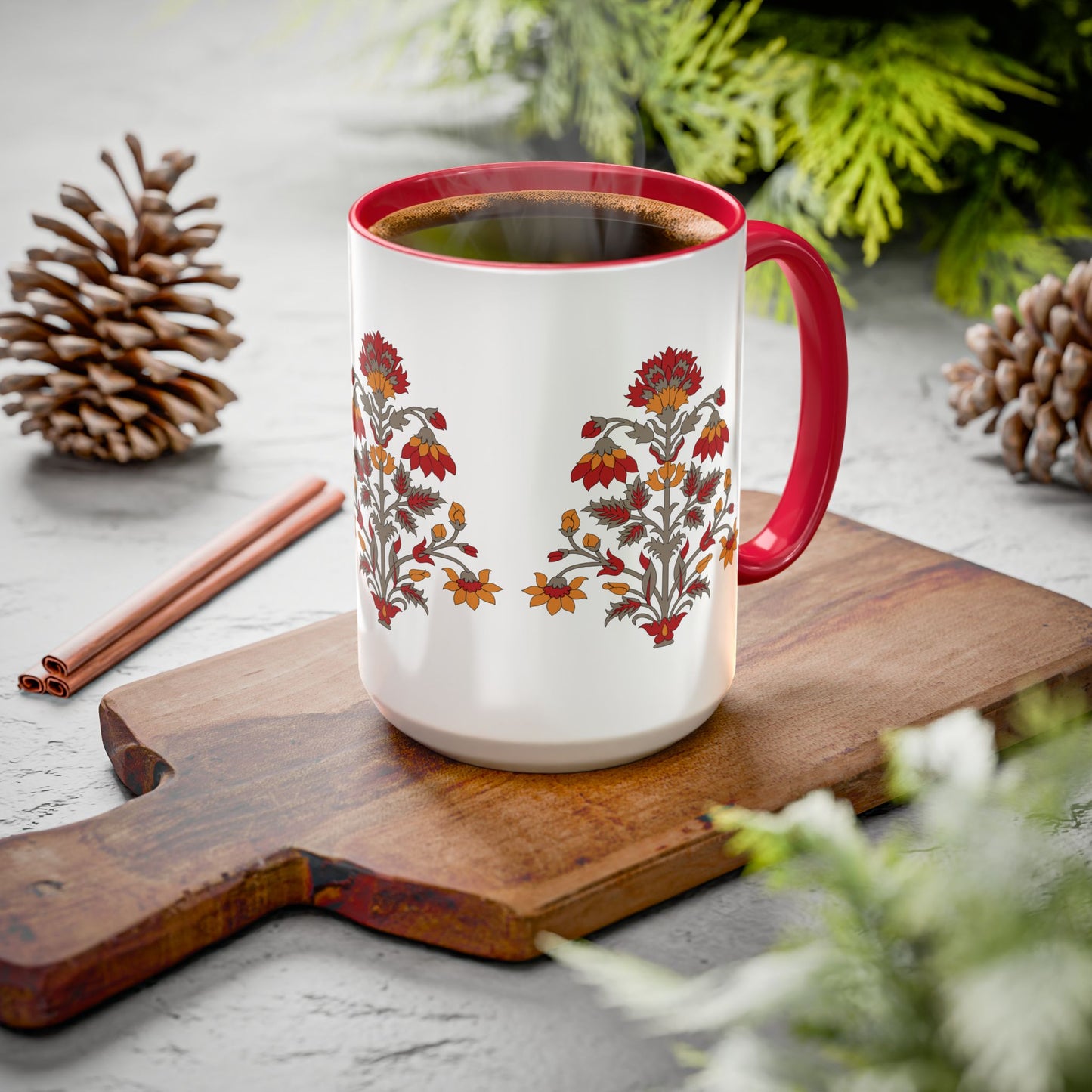 Kalamkari Bloom Mug