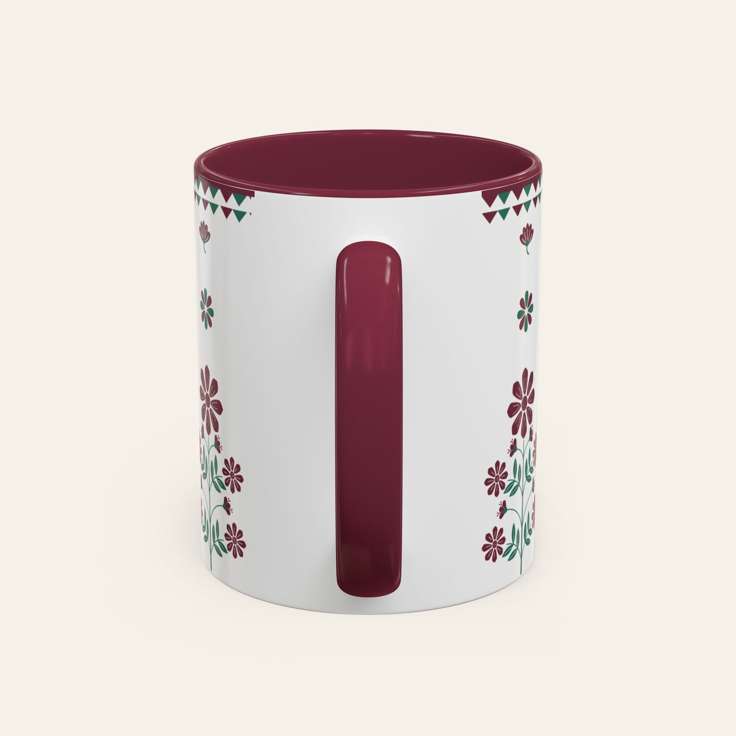 Wildflower Meadow Folk Art Mug